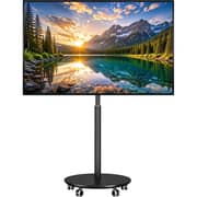 BrandTech Premium Swivel Mobile TV Stand Black - BT3265B1