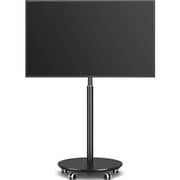 BrandTech Premium Swivel Mobile TV Stand Black - BT3265B1