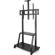 BrandTech Premium Heavy-Duty Mobile TV Stand Black - BT3275B2