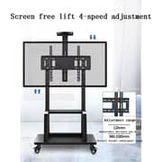 BrandTech Premium Heavy-Duty Mobile TV Stand Black - BT3275B2