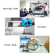 BrandTech Premium Heavy-Duty Mobile TV Stand Black - BT3275B2
