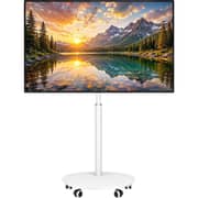 BrandTech Premium Swivel Mobile TV Stand White - BT3265W1