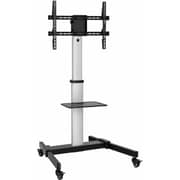 BrandTech Mobile TV Stand with Wheels Black - BT3786B1