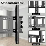 BrandTech Ultra Strong Slim Fixed TV Wall Mount Black - BT50120FX1