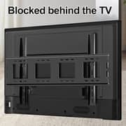 BrandTech Ultra Strong Slim Fixed TV Wall Mount Black - BT50120FX1