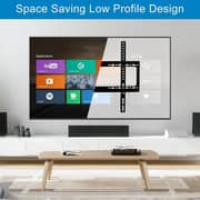 BrandTech Heavy Duty Fixed TV Wall Mount Black - BT2665FX1
