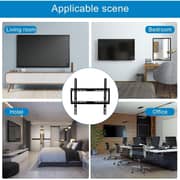 BrandTech Heavy Duty Fixed TV Wall Mount Black - BT2665FX1