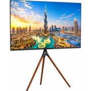 BrandTech Modern Easel Tripod TV Stand Walnut - BT4565WN1
