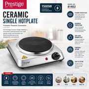 Prestige Ceramic Single Hotplate - PR81402