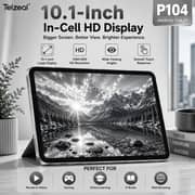 Telzeal P104 Tablet - WiFi 1TB 16GB RAM 10.1inch Green - International Version + Keyboard And Mouse