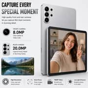 Modio M49 Tablet - WiFi 512GB 12GB RAM 10.1inch Gray + Keyboard, Mouse & Protective Case - International Version