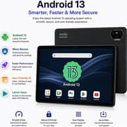 Modio M42 Tablet - WiFi 512GB 8GB RAM 10.1inch Black + Keyboard, Mouse & Stylus Pen - International Version