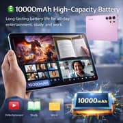Telzeal P202 Tablet - WiFi 512GB 12GB RAM 11inch Pink - International Version With Keyboard And Mouse