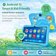 Telzeal P103 Tablet - WiFi 512GB 8GB RAM 10.1inch Blue - International Version With Shockproof Case