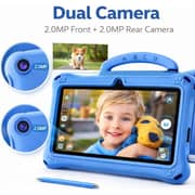 Telzeal P603 Tablet - WiFi 128GB 6GB RAM 7inch Blue - International Version + Case, Stylus And Protector