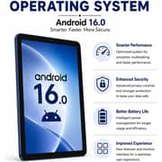 Modio M136 Tablet - WiFi 512GB 8GB RAM 8inch Blue + Keyboard & Mouse + Stylus - International Version