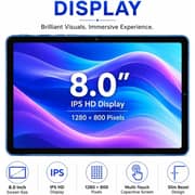 Modio M136 Tablet - WiFi 512GB 8GB RAM 8inch Blue + Keyboard & Mouse + Stylus - International Version