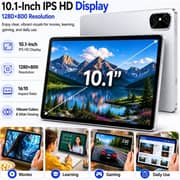 Modio M42 Tablet - WiFi 512GB 8GB RAM 10.1inch Grey + Keyboard, Mouse & Stylus Pen - International Version