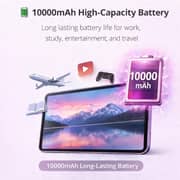 Telzeal P201 Tablet - WiFi 512GB 12GB RAM 11inch Purple - International Version + Keyboard And Mouse