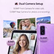 Telzeal P201 Tablet - WiFi 512GB 12GB RAM 11inch Purple - International Version + Keyboard And Mouse