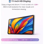 Telzeal P201 Tablet - WiFi 512GB 12GB RAM 11inch Silver - International Version + Keyboard And Mouse
