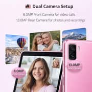 Telzeal P201 Tablet - WiFi 512GB 12GB RAM 11inch Pink - International Version + Keyboard And Mouse