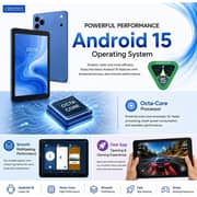 Oteeto TAB 82 Pro Tablet - WiFi 512GB 8GB RAM 8inch Blue + Keyboard & Protective Case - International Version