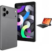 Oteeto TAB 82 Pro Tablet - WiFi 512GB 8GB RAM 8inch Gray + Keyboard & Protective Case - International Version
