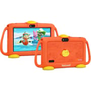 Telzeal P600 Tablet - WiFi 128GB 6GB RAM 7inch Orange - International Version With Shockproof Case