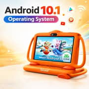 Telzeal P600 Tablet - WiFi 128GB 6GB RAM 7inch Orange - International Version With Shockproof Case