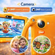 Telzeal P600 Tablet - WiFi 128GB 6GB RAM 7inch Orange - International Version With Shockproof Case