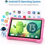 Telzeal P602 Tablet - WiFi 128GB 4GB RAM 7inch Pink - International Version + Shockproof EVA Case
