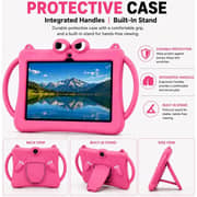 Telzeal P604 Tablet - WiFi 256GB 6GB RAM 7inch Pink - International Version With Case And Handle