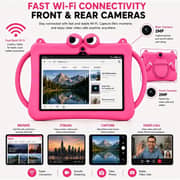 Telzeal P604 Tablet - WiFi 256GB 6GB RAM 7inch Pink - International Version With Case And Handle