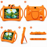 Telzeal P604 Tablet - WiFi 256GB 6GB RAM 7inch Orange - International Version With Case And Handle