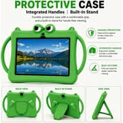 Telzeal P604 Tablet - WiFi 256GB 6GB RAM 7inch Green - International Version With Case And Handle