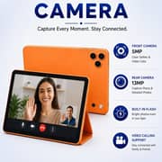 Modio M136 Tablet - WiFi 512GB 8GB RAM 8inch Orange + Keyboard & Mouse + Stylus - International Version