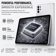 Modio M49 Tablet - WiFi 512GB 12GB RAM 10.1inch Silver + Keyboard, Mouse & Protective Case - International Version