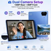 Modio M42 Tablet - WiFi 512GB 8GB RAM 10.1inch Blue + Keyboard, Mouse & Stylus Pen - International Version