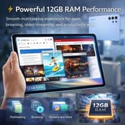Telzeal P202 Tablet - WiFi 512GB 12GB RAM 11inch Blue - International Version With Keyboard And Mouse