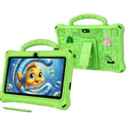 Telzeal P603 Tablet - WiFi 128GB 6GB RAM 7inch Green - International Version + Case, Stylus And Protector