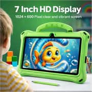 Telzeal P603 Tablet - WiFi 128GB 6GB RAM 7inch Green - International Version + Case, Stylus And Protector