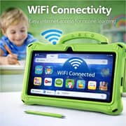 Telzeal P603 Tablet - WiFi 128GB 6GB RAM 7inch Green - International Version + Case, Stylus And Protector