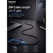 Philips High-speed USB-C to USB-C Cable 2m Black - DLC5060C/00