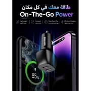 Philips Compact Dual USB-C Car Charger Black - DLP5522C/00