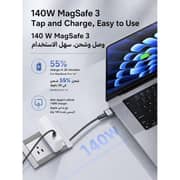 Mcdodo -2in-1 USB-C to MagSafe 3 Cable 2m Black - CA-0140