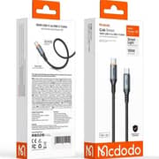 Mcdodo Durable USB-C to USB-C Cable 1.2m Black - CA-2040