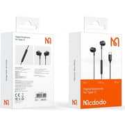 Mcdodo HP-4070 Wired In Ear Earphones Black