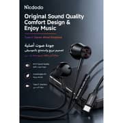 Mcdodo HP-4070 Wired In Ear Earphones Black