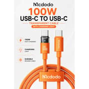 Mcdodo Fast Charging USB-C to USB-C Cable 1.2m Orange - CA-5585
